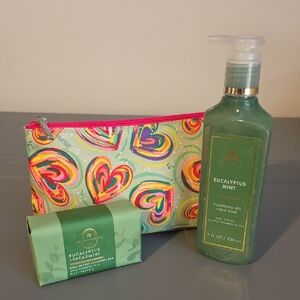 CLINIQUE/BATH & BODY WORKS Eucalyptus Spearmint Bundle